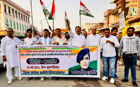 कर्नल सोफिया कुरैशी यांच्यावरील आक्षेपार्ह टिप्पणीमुळे विजय शाह यांच्याविरुद्ध काँग्रेसचा आंदोलनाचा भडका