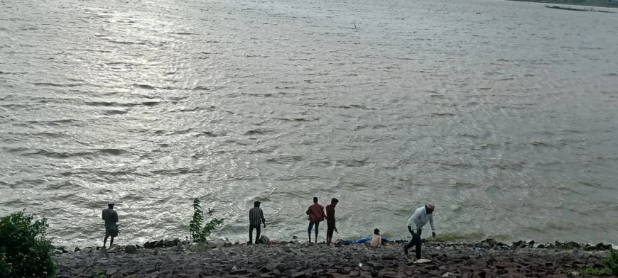 येसगाव येथील गिरिजा मध्यम प्रकल्पात पाण्याची आवक सुरू