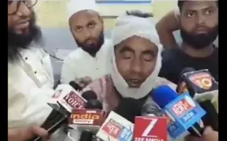 उत्तर प्रदेशातील अलिगढ़मध्ये 'जय श्री राम'चा नारा लावण्यास नकार दिल्याने मशिदीच्या इमामवर अमानुष हल्ला