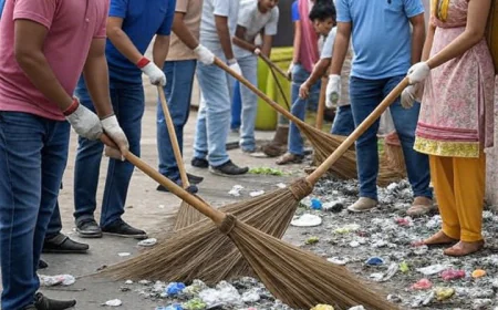 जिल्ह्यात गुरुवारी होणाऱ्या महास्वच्छता अभियानात सर्वांनी सहभाग नोंदवावा - मुख्य कार्यकारी अधिकारी अंकित यांचे आवाहन