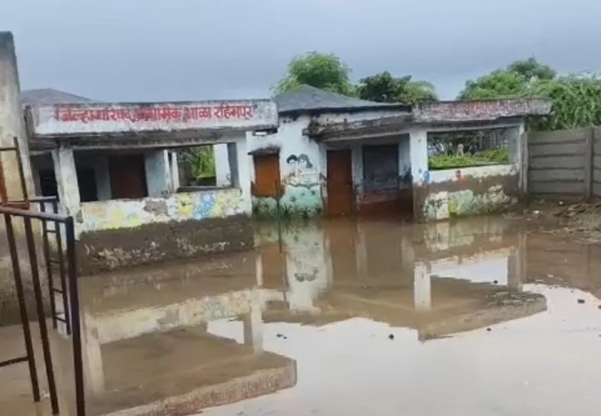 गंगापूर तालुक्यातील रहिमपूर शाळेची दयनीय अवस्था : मुलांच्या भविष्यावर प्रश्नचिन्ह!