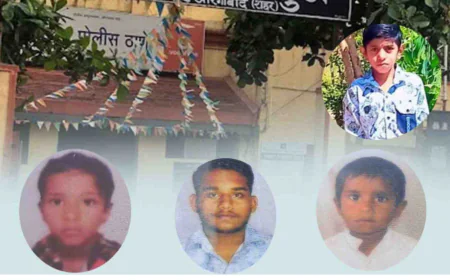 दसऱ्याच्या दिवशी काळोखाची छाया: चार बालकांचा डबक्यात बुडून दुर्दैवी मृत्यू