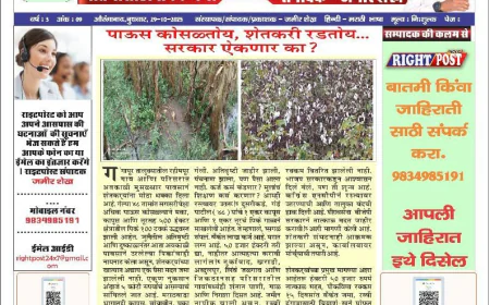 "पाऊस कोसळतोय, शेतकरी रडतोय... सरकार ऐकणार का?