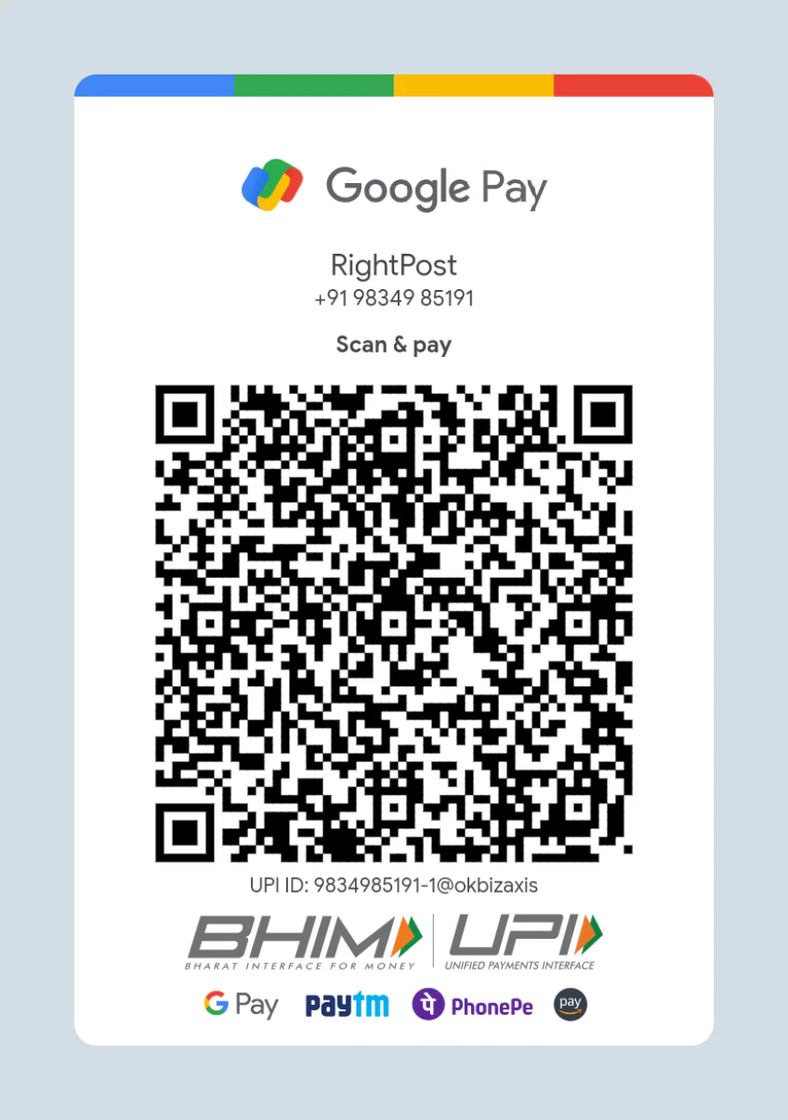 RightPost UPI QR