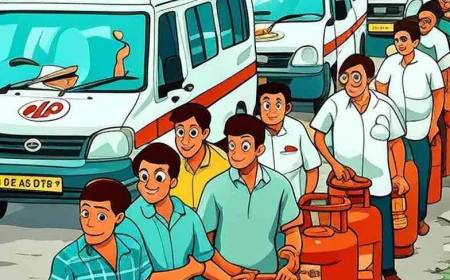 सिलेंडरसाठी वणवण; रोज गाडीची मागणी