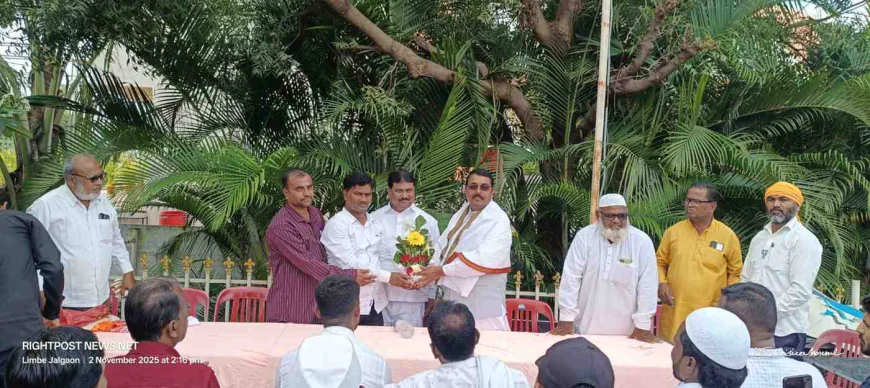 भाजपच्या अल्पसंख्याक गंगापूर कार्यकारणीची घोषणा, अमजद कासम पटेल यांच्या नेतृत्वात नवीन टीम