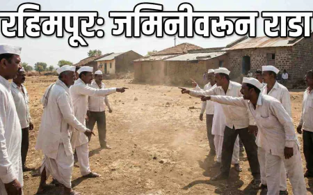 गंगापूर तालुक्यातील रहिमपूर येथे तणाव; कब्रस्तान आणि शाळेच्या राखीव जागेवरून वाद चिघळला