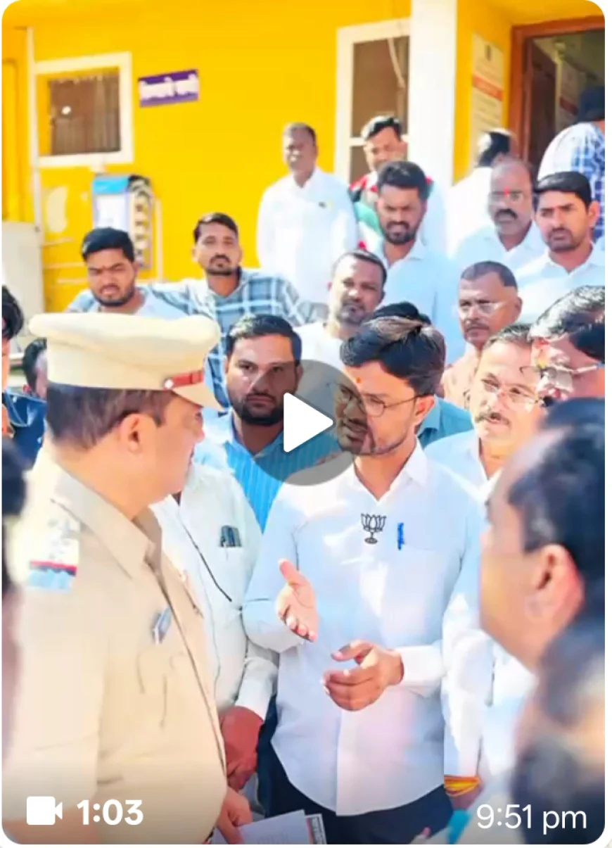 शिक्षकाची जीभ घसरली, खुलताबाद भाजप पेटून उठली! अमरावतीच्या शिक्षकावर गुन्हा दाखल करण्याची मागणी