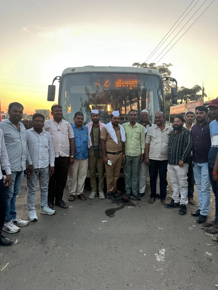 लिंबे जळगाव ते औरंगाबाद शहर बस सेवा अखेर सुरू; वंचित बहुजन आघाडीच्या मागणीला मोठे यश