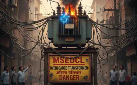 ओव्हरलोडिंगमुळे जळणारे ट्रान्सफॉर्मर: महावितरण नियम, DP क्षमता आणि ग्राहकांचे अधिकार