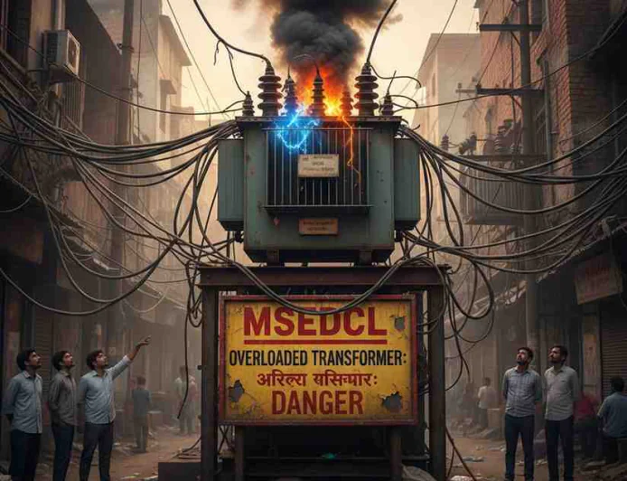 ओव्हरलोडिंगमुळे जळणारे ट्रान्सफॉर्मर: महावितरण नियम, DP क्षमता आणि ग्राहकांचे अधिकार