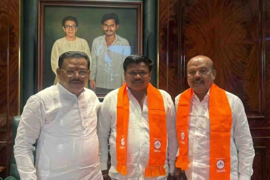 खुलताबादमध्ये 'तुतारी'ला धक्का! ज्येष्ठ नेते विलासराव चव्हाण यांचा संजय शिरसाटांच्या उपस्थितीत शिवसेनेत प्रवेश.