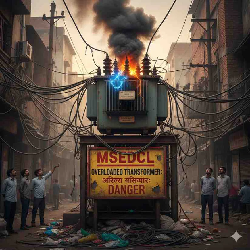 ओव्हरलोडिंगमुळे जळणारे ट्रान्सफॉर्मर: महावितरण नियम, DP क्षमता आणि ग्राहकांचे अधिकार
