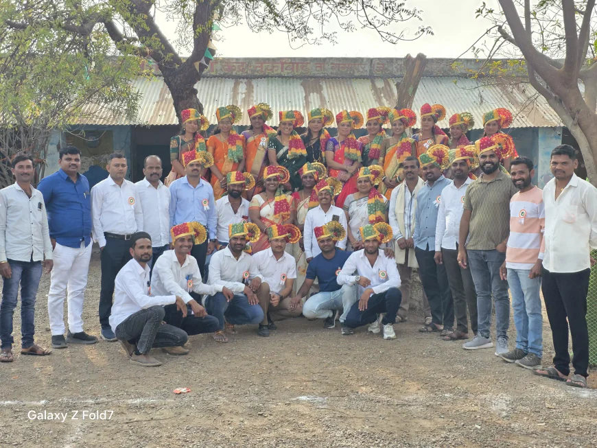 जिकठाण जिल्हा परिषद शाळेच्या २००५-०६ बॅचचा २० वर्षांनंतर भावनिक स्नेहसंमेलन